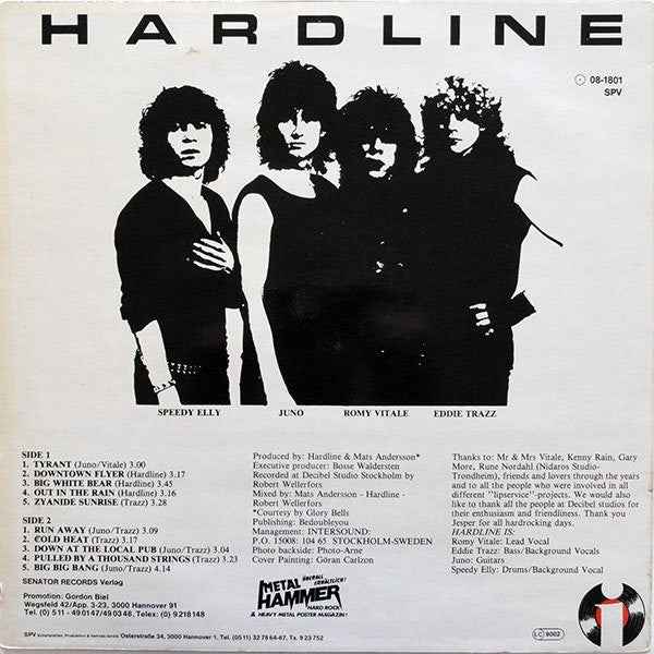 Hardline  - Hardline (LP) (Near Mint (NM or M-))