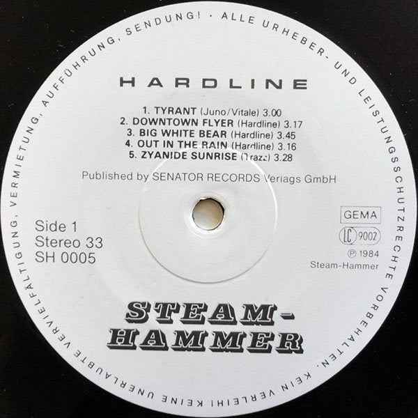 Hardline  - Hardline (LP) (Near Mint (NM or M-))