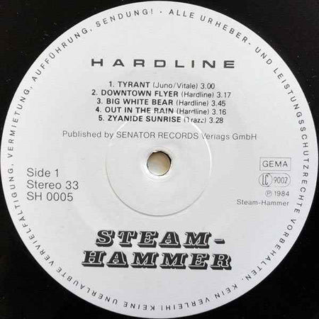 Hardline  - Hardline (LP) (Near Mint (NM or M-))