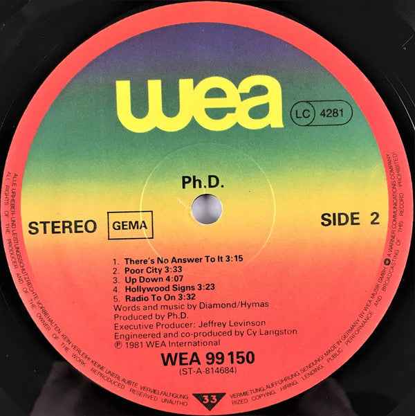 Ph.D. - Ph.D. (LP) (Near Mint (NM or M-))