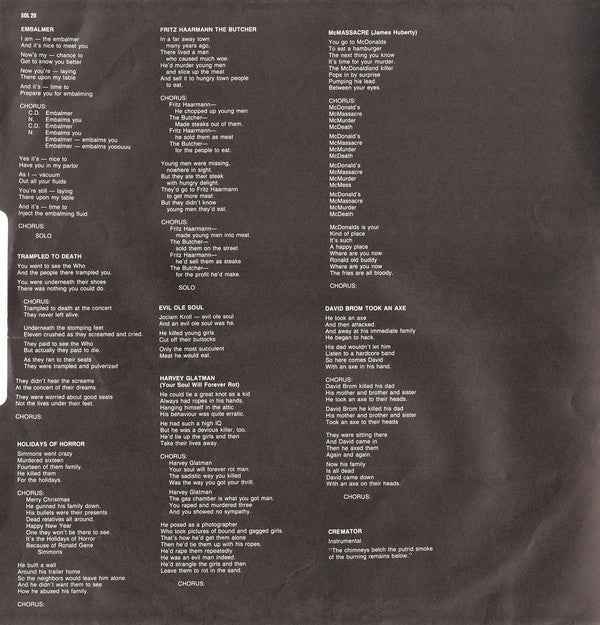 Macabre - Gloom (LP) (Very Good Plus (VG+))