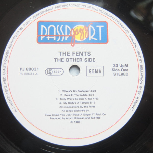 The Fents : The Other Side (LP, Album)