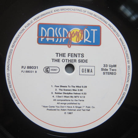 The Fents : The Other Side (LP, Album)