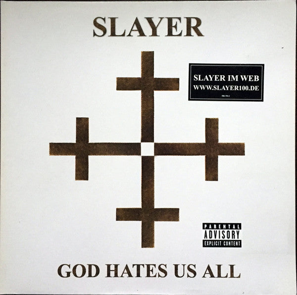 Slayer : God Hates Us All (LP, Album, Ltd, Red)