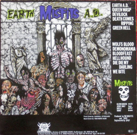 Misfits : Earth A.D. / Wolfs Blood (LP, Album)
