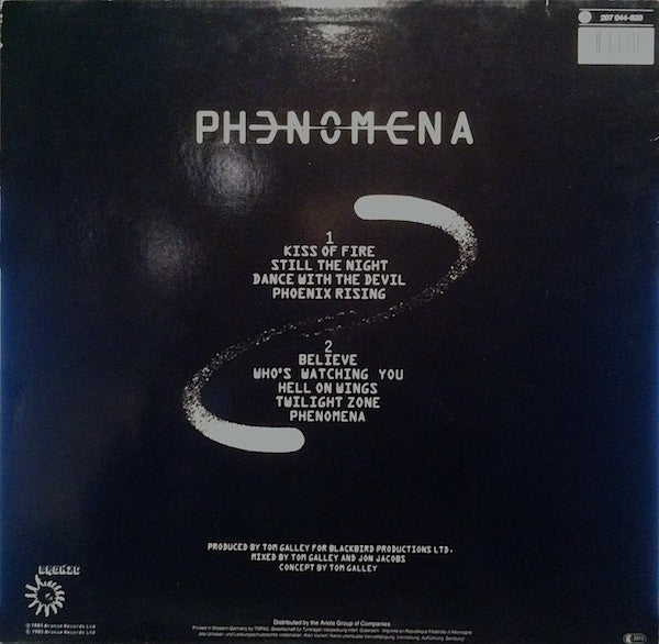 Phenomena (4) : Phenomena (LP, Album)