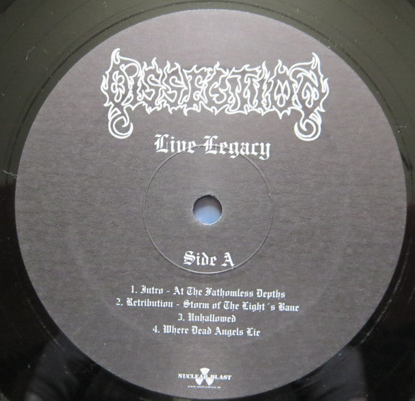 Dissection : Live Legacy (LP, Album)