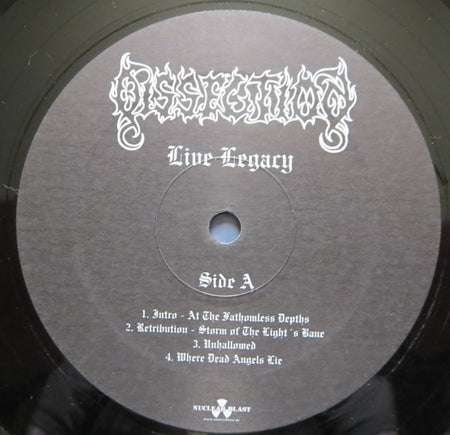 Dissection : Live Legacy (LP, Album)