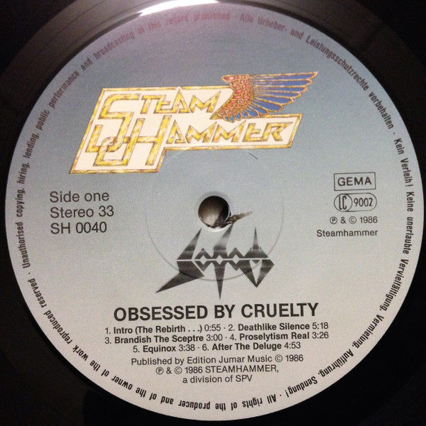 Sodom : Obsessed By Cruelty (LP, Album)
