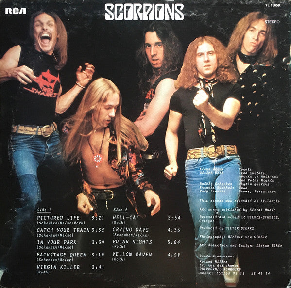 Scorpions : Virgin Killer (LP, Album, RE)