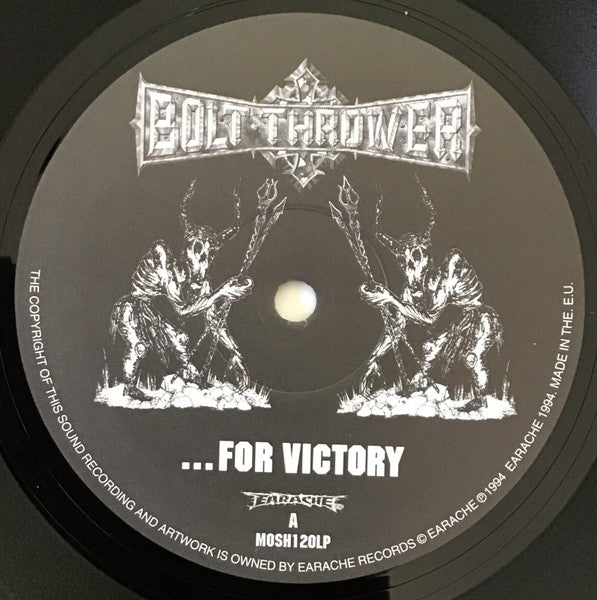 Bolt Thrower : ...For Victory (LP, Album)