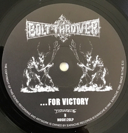 Bolt Thrower : ...For Victory (LP, Album)