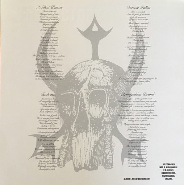 Bolt Thrower : ...For Victory (LP, Album)