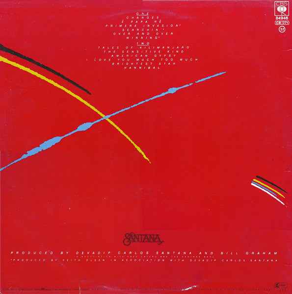 Santana Zebop! (LP) (Very Good Plus (VG+))