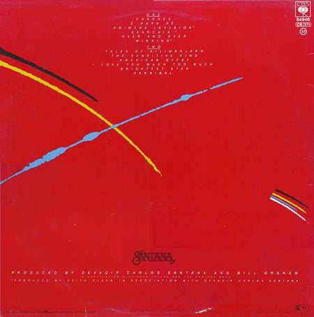 Santana Zebop! (LP) (Very Good Plus (VG+))