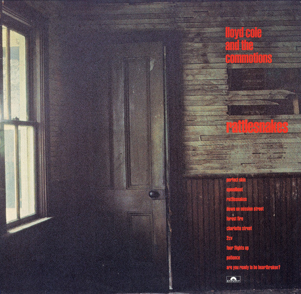 Lloyd Cole & The Commotions : Rattlesnakes (LP, Album)