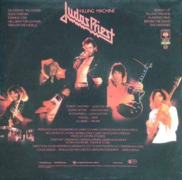 Judas Priest - Killing Machine (LP) (Near Mint (NM or M-))