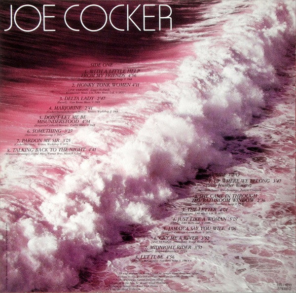 Joe Cocker : Up Where We Belong (Absolutely Greatest Hits) (LP, Comp)