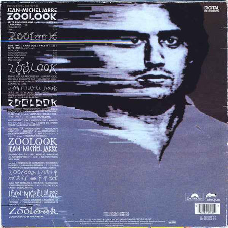 Jean-Michel Jarre - Zoolook (LP) (Very Good Plus (VG+))