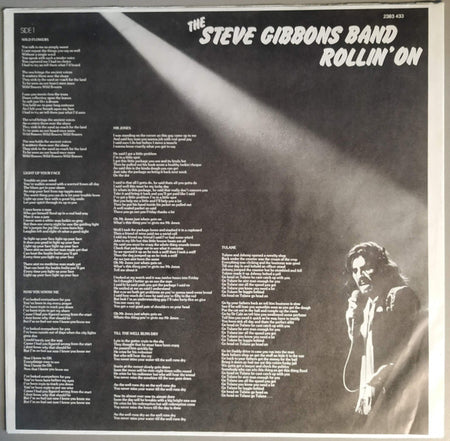 Steve Gibbons Band : Rollin' On (LP, Album)