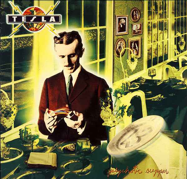 Tesla - Psychotic Supper (LP) (Very Good Plus (VG+))