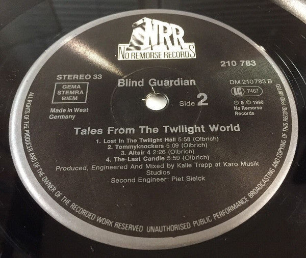Blind Guardian : Tales From The Twilight World (LP, Album)