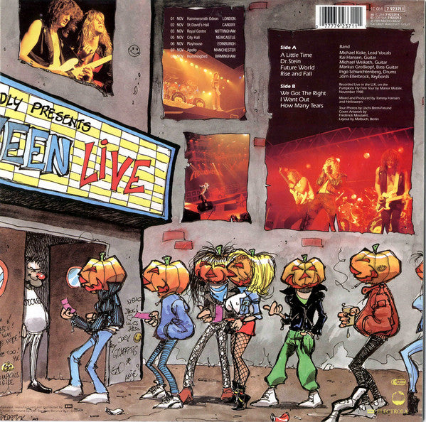 Helloween : Live In The U.K. (LP, Album)