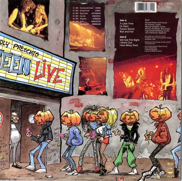 Helloween - Live In The U.K. (LP) (Near Mint (NM or M-))