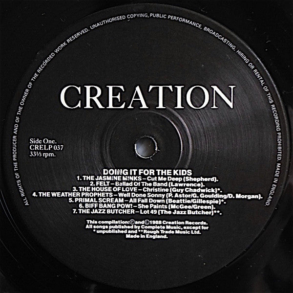 Various : Doing It For The Kids (LP, Comp)