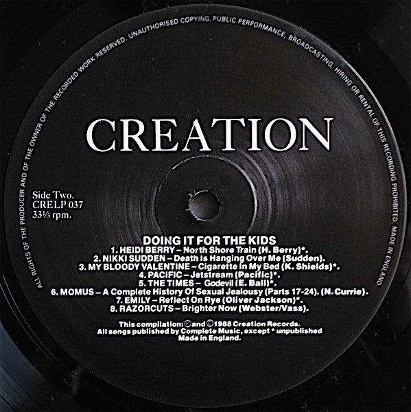Various : Doing It For The Kids (LP, Comp)