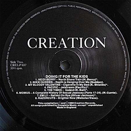 Various : Doing It For The Kids (LP, Comp)