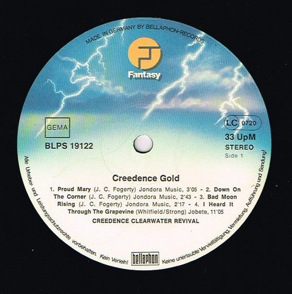 Creedence Clearwater Revival : Creedence Gold (LP, Comp, RE)