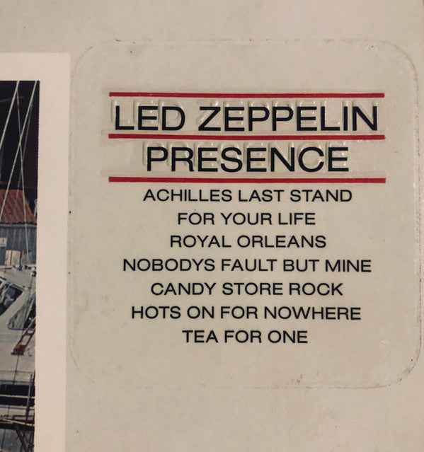 Led Zeppelin - Presence (LP) (Very Good Plus (VG+))