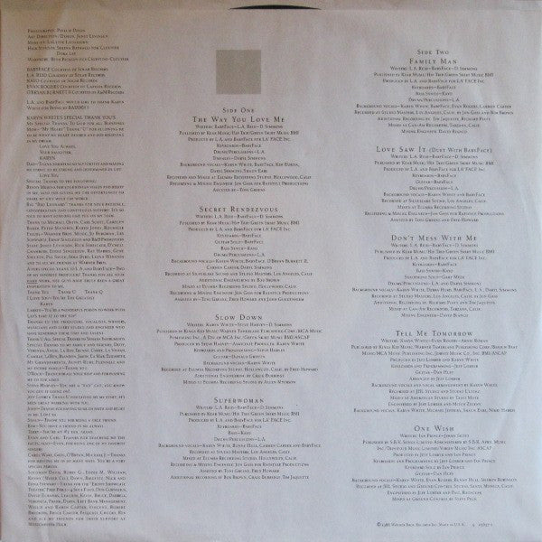 Karyn White : Karyn White (LP, Album, Spe)