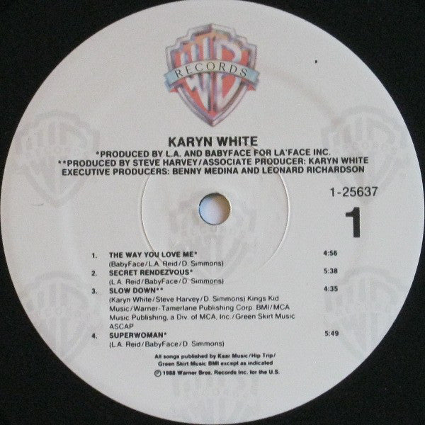 Karyn White : Karyn White (LP, Album, Spe)