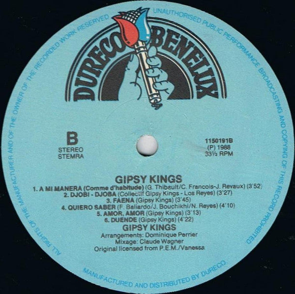 Gipsy Kings : Gipsy Kings (LP, Album)