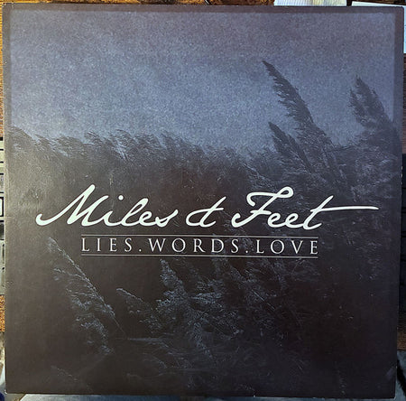 Miles&Feet : Lies.Words.Love (12", S/Sided, EP, Blu)