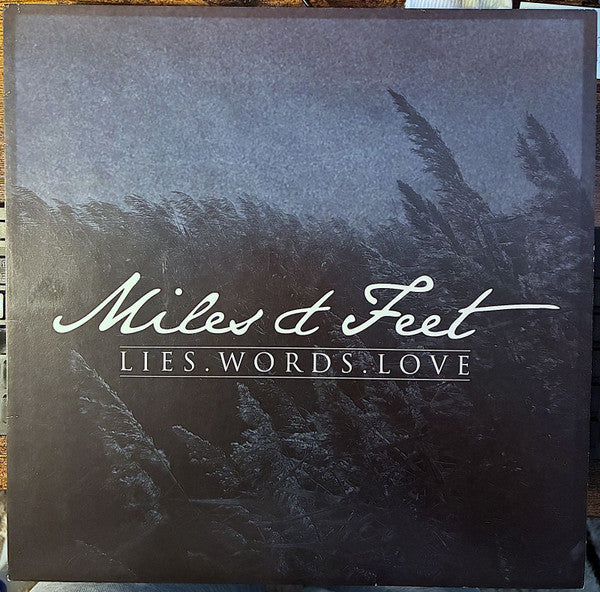 Miles&Feet : Lies.Words.Love (12", S/Sided, EP, Blu)