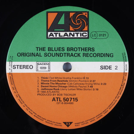 The Blues Brothers : The Blues Brothers (Original Soundtrack Recording) (LP, Album)