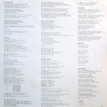 Nina Hagen Band : Unbehagen (LP, Album)