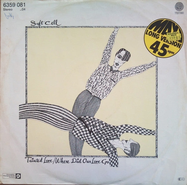 Soft Cell : Tainted Love / Where Did Our Love Go (12", Maxi, Red)