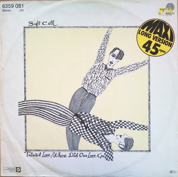 Soft Cell : Tainted Love / Where Did Our Love Go (12", Maxi, Red)