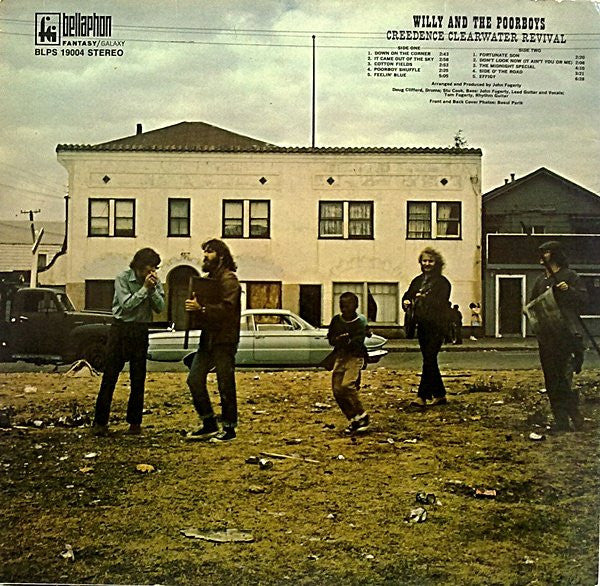 Creedence Clearwater Revival : Willy And The Poor Boys (LP, Album, RE)