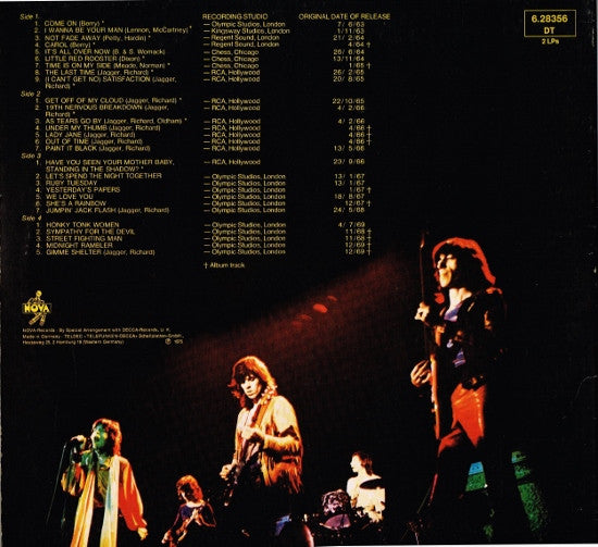 The Rolling Stones : Rolled Gold - The Very Best Of The Rolling Stones (2xLP, Comp, Mono, Gat)
