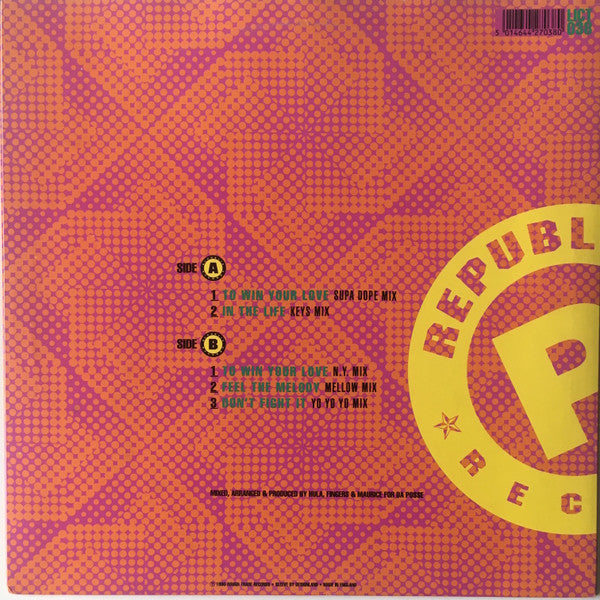 Da Posse : To Win Your Love (12")