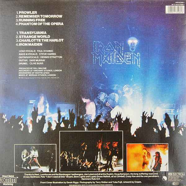 Iron Maiden Iron Maiden (LP) (Very Good Plus (VG+))