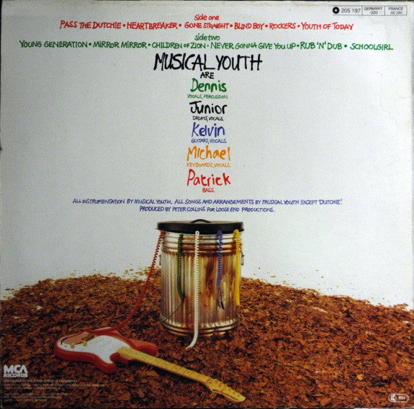 Musical Youth : The Youth Of Today (LP, Album, Ger)