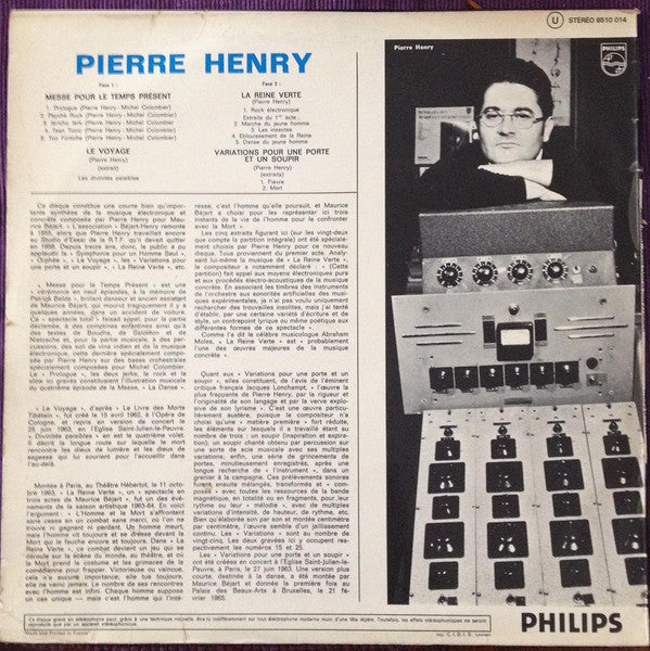 Pierre Henry • Michel Colombier : Les Jerks Electroniques De La Messe Pour Le Temps Présent Et Musiques Concrètes De Pierre Henry Pour Maurice Béjart (LP, Comp, RE)