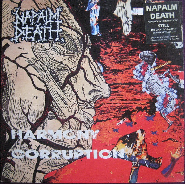 Napalm Death : Harmony Corruption (LP, Album)