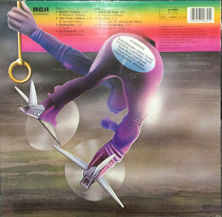 Scorpions : Fly To The Rainbow (LP, Album, RE)